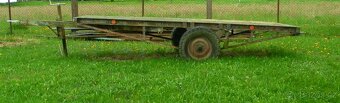 Plošina - dvojkolová za traktor - 2