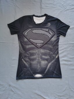 Černé tričko Superman, M - 2