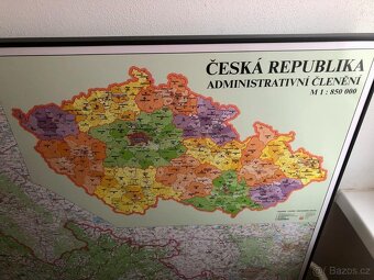 Mapa České republiky - 2