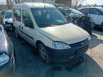 Opel Combo 1.7 D ( Y17DT ) 55kW r.2002 žlutá na náhradní díl - 2