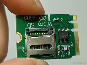 M2 NGFF Key A.E WIFI Slot to Micro SD SDHC SDXC - 2