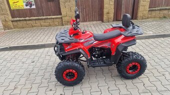 Dětská čtyřtaktní čtyřkolka RockRider 125ccm cervena - 2