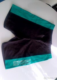Tmavě modré bavlněné kraťasy - 2