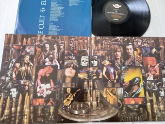 The  CULT   „Electric „ /Beggars Banquet 1987/ rozkl obal, T - 2