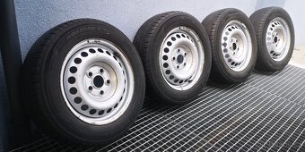 Original kola T5 T6 5X120 R16 s letními pneu 205/65/R16C - 2