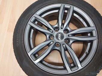 Alu kola 5x112 + pneu Hankok 225/50 R17 Dot 2722 - 2