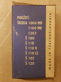 retro olejový filtr Škoda 100, 105, 110, 120, 1000MB, 1100MB - 2