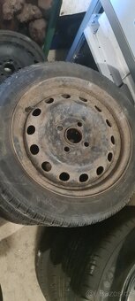 Disky s pneu z Citroen C1 - 4ks / Kleber gumy - 2