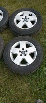 4x letní pneu s alu disky 195/65 R15 91T - 2
