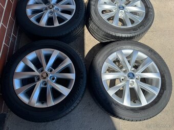 Alu 16" 5x112 škoda Alcatras letní 75% O3, TOP - 2