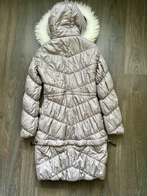 Dámská šedá bunda Infinite s pravou kožešinou - 2