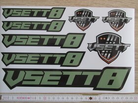 Samolepky na Vsett 8, 8+,9,9+,10+,11+ - 2