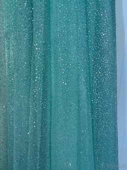 Tyrkysové šaty na maturitní ples / závěrečnou taneční lekci - 2