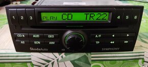 Originální autorádio SKODA Symphony CD Fabia - 2