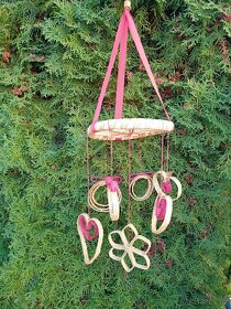 Originální dárek,pozornost pro radost-kolotoč štěstí,OZDOBY - 2