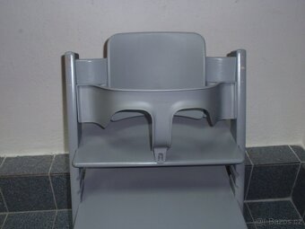 TOP MASIVNÍ DŘEVĚNÁ ROSTOUCÍ ŽIDLE STOKKE TRIPP TRAPP ŠEDÁ - 2