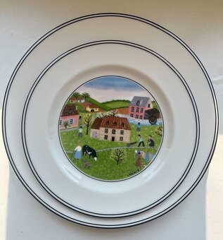 Villeroy&Boch talíř Naif design Mlýn Lovec PC 2500 - 2
