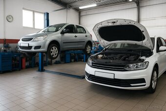 Prodám zavedený autoservis + autolakovnu + rodinný dům – okr - 2