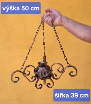 Olejová lampa závěsná - 2