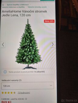 Vánoční stromeček 120cm - 2