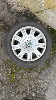 Sada zimních plechových kol 195/55/R15 Michelin - 2