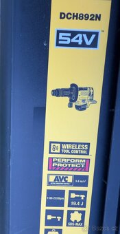 Dewalt DCH892 bouraci kladivo sds max - 2