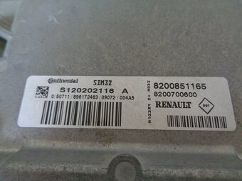 Renault Clio Megane Modus Scenic řídící jednotky - moduly - 2