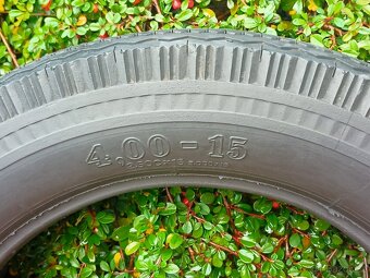 Historické pneu 4,00 – 15 - 2