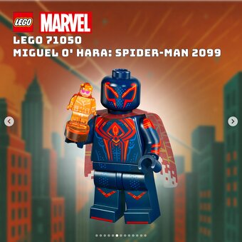 LEGO 71050 Minifigurka Spider-Man 2099: Miguel O'Hara (nové - 2