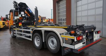 Volvo FM 410/6x2/Nosič kontejnerů/HMF 21T/M Jeřáb - 2