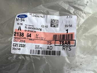Poklice Ford Ecosport 16" 2ks NOVÁ - 2