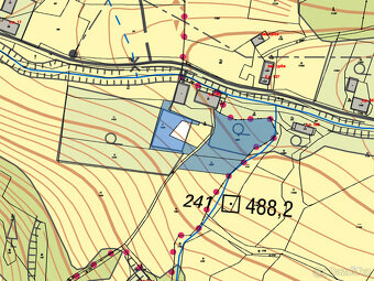 Prodej zemědělských pozemků v blízkosti zástavby, 4 393 m2 v - 2