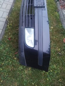 Přední nárazník Škoda Octavia II černá metalíza 9910 - 2