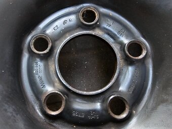 Letní kola 5x100 Škoda Fabia R14 5J ET35 165/70 - 2