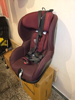 Prodej BRITAX TRIFIX 2 Burgundy Red, TOP stav - 2