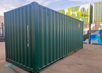 Lodní kontejner 20' RAL 6005 - DOPRAVA ZDARMA - SKLADEM - 2