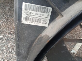 MERCEDES ML W164, GL X164, R V251 , VENTILÁTOR SAHARY 850W - 2