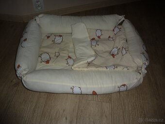 New Baby hnízdečko pro miminko - ovečky - 2