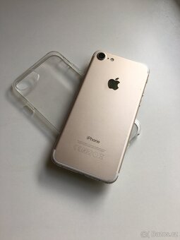 IPHONE 7 GOLD / 128GB / TOP STAV / NOVÁ BATERIE 100% - 2