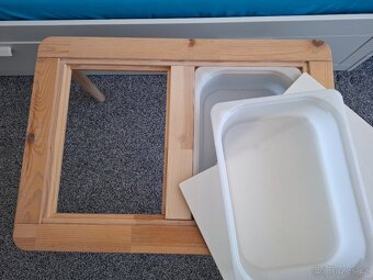Dětský stůl a židle Ikea - 2