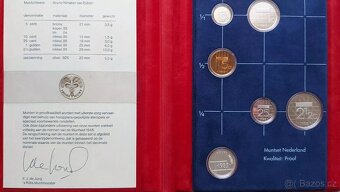 Sada oběžných mincí Holandsko 1985 v kvalitě Proof - 2
