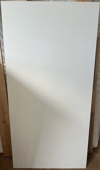 TROTTEN Polohovací stůl, bílá, 160x80cm - 2