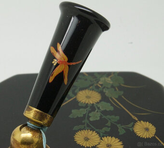 VINTAGE 1930 BOXED DUNHILL NAMIKI LACQUER NAMIKI STOLNÍ PERO - 2