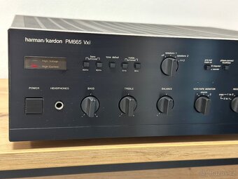 HARMAN KARDON PM665 VXI ŠPIČKOVÝ STEREO ZESILOVAČ - 2