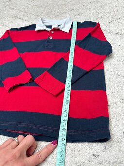 Chlapecké polo triko Lindex dlouhý rukáv vel 122 pro 6 - 7 l - 2