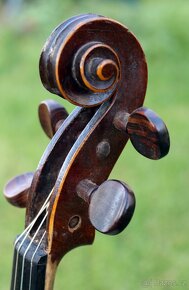 7/8 Staré Francouzské housle MANSUY A PARIS c.1870 - 2