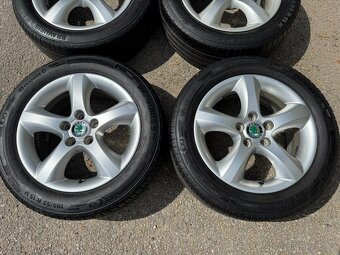 Alu 15" 5x100 škoda ANTARES , letní 75%, Fabia TOP - 2