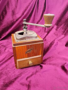 Starožitný mlýnek na kávu Leinbrock - 2