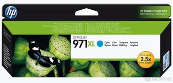 Originální náplně HP 970XL černá a HP 971XL - 2