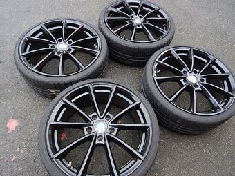 Alu disky černé na BMW, 19", 5x120,ET 42, letní sada - 2